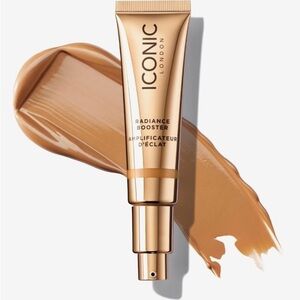 Iconic London Radiance Booster Dewy Tinted Moisturizer shade TAN GLOW NIB